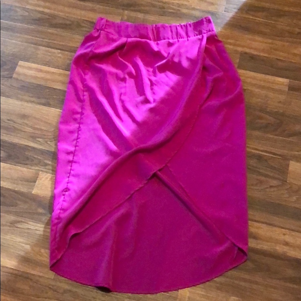 High low skirt